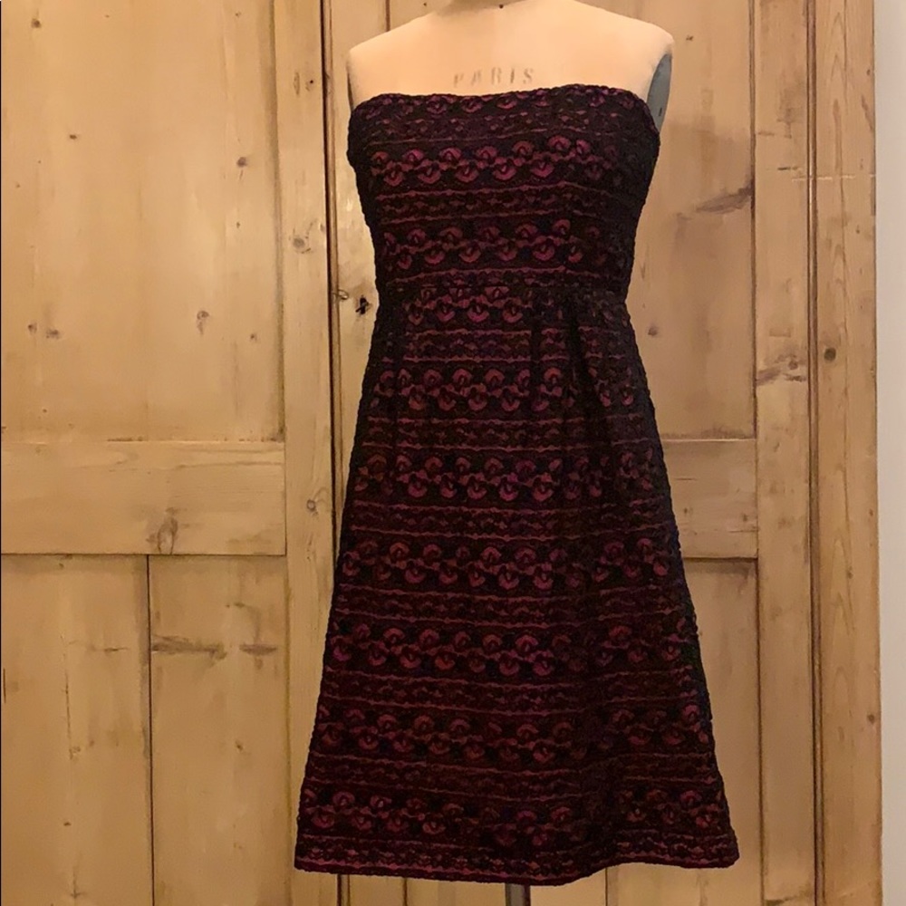 Julie Brown Strapless Dress